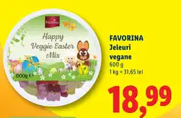 Lidl FAVORINA Jeleuri vegane Ofertă