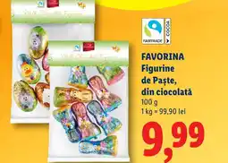 Lidl FAVORINA Figurine de Paște, din ciocolată Ofertă