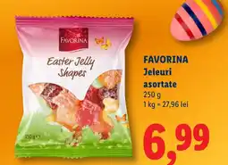 Lidl FAVORINA Jeleuri asortate Ofertă