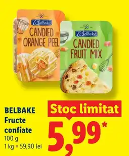 Lidl BELBAKE Fructe confiate Ofertă