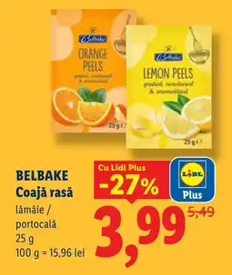 Lidl BELBAKE Coajă rasă Ofertă