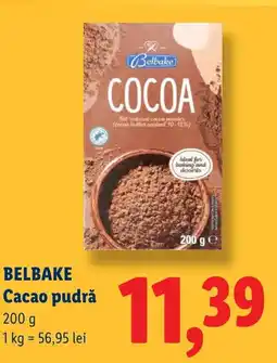 Lidl BELBAKE Cacao pudră Ofertă