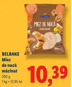 Lidl BELBAKE Miez de nucă măcinat Ofertă