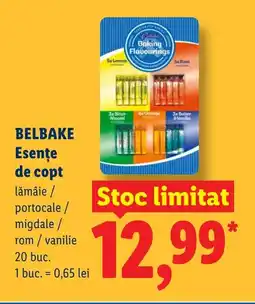 Lidl BELBAKE Esenţe de copt Ofertă