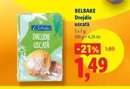 Lidl BELBAKE Drojdie uscată Ofertă