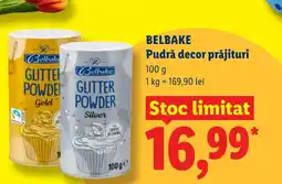 Lidl BELBAKE Pudră decor prăjituri Ofertă