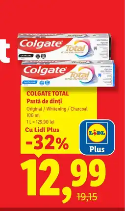 Lidl COLGATE Total Pastă de dinți Ofertă