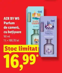 Lidl AIR BY W5 Parfum de cameră, cu beţişoare Ofertă