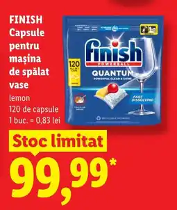 Lidl FINISH Capsule pentru maşina de spălat vase Ofertă