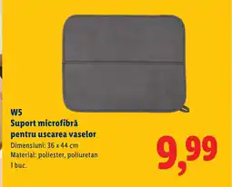 Lidl W5 Suport microfibră pentru uscarea vaselor Ofertă