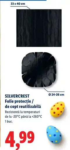 Lidl SILVERCREST Folie protecţie / de copt reutilizabilă Ofertă