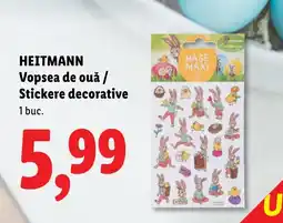 Lidl HEITMANN Vopsea de ouă / Stickere decorative Ofertă