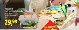 Lidl CRELANDO Cutie activităţi şi bricolaj Ofertă