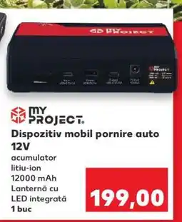 Kaufland Dispozitiv mobil pornire auto 12V Ofertă