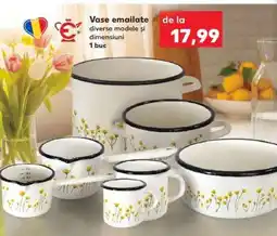 Kaufland Vase emailate Ofertă