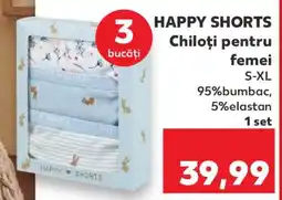 Kaufland HAPPY SHORTS Chiloți pentru femei Ofertă
