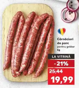Kaufland Cârnațiori de porc Ofertă