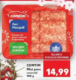 Kaufland COMTIM Mici porc Ofertă