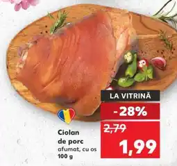 Kaufland Ciolan de porc Ofertă