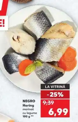 Kaufland NEGO Hering marinat cu legume 100 g Ofertă