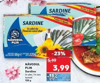 Kaufland NĂVODUL PLIN Sardine Ofertă