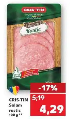 Kaufland CRIS TIM Salam rustic Ofertă