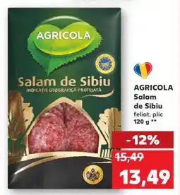 Kaufland AGRICOLA Salam de Sibiu Ofertă