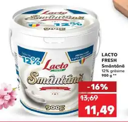 Kaufland LACTO FRESH Smântână Ofertă