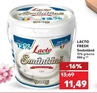 Kaufland LACTO FRESH Smântână Ofertă