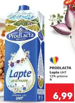 Kaufland PRODLACTA Lapte UHT Ofertă