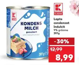 Kaufland Lapte condensat îndulcit Ofertă