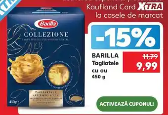 Kaufland BARILLA Tagliatele cu ou 450 g Ofertă