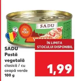 Kaufland SADU Pastă vegetală Ofertă