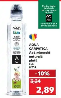 Kaufland AQUA CARPATICA Ofertă