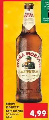 Kaufland BIRRA MORETTI Ofertă