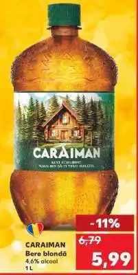 Kaufland CARAIMAN Bere blondă Ofertă