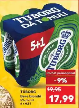 Kaufland TUBORG Bere blondă Ofertă