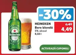 Kaufland HEINEKEN Bere blondă Ofertă