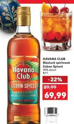 Kaufland HAVANA CLUB Băutură spirtoasă Cuban Spiced Ofertă