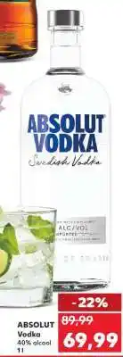 Kaufland ABSOLUT Vodka Ofertă