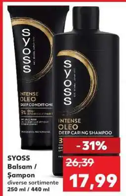 Kaufland SYOSS Balsam / Șampon Ofertă