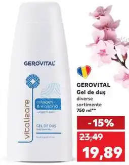 Kaufland GEROVITAL Gel de duș Ofertă