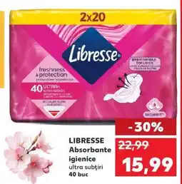 Kaufland LIBRESSE Absorbante igienice ultra subțiri 40 buc Ofertă