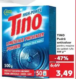 Kaufland TINO Pudră anticalcar Ofertă