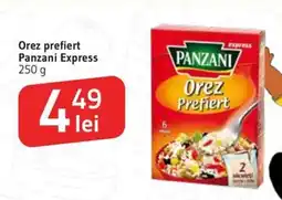 Supeco Orez prefiert Panzani Express Ofertă