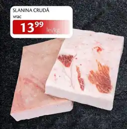 Unicarm SLANINA CRUDĂ vrac Ofertă