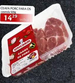 Unicarm CEAFA PORC FARA OS caserola Ofertă