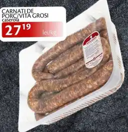 Unicarm CARNATI DE PORC/VITA GROSI caserola Ofertă