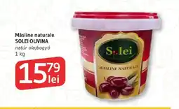 Supeco Măsline naturale SOLEI OLIVINA Ofertă
