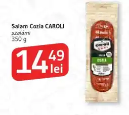 Supeco Salam Cozia CAROLI Ofertă